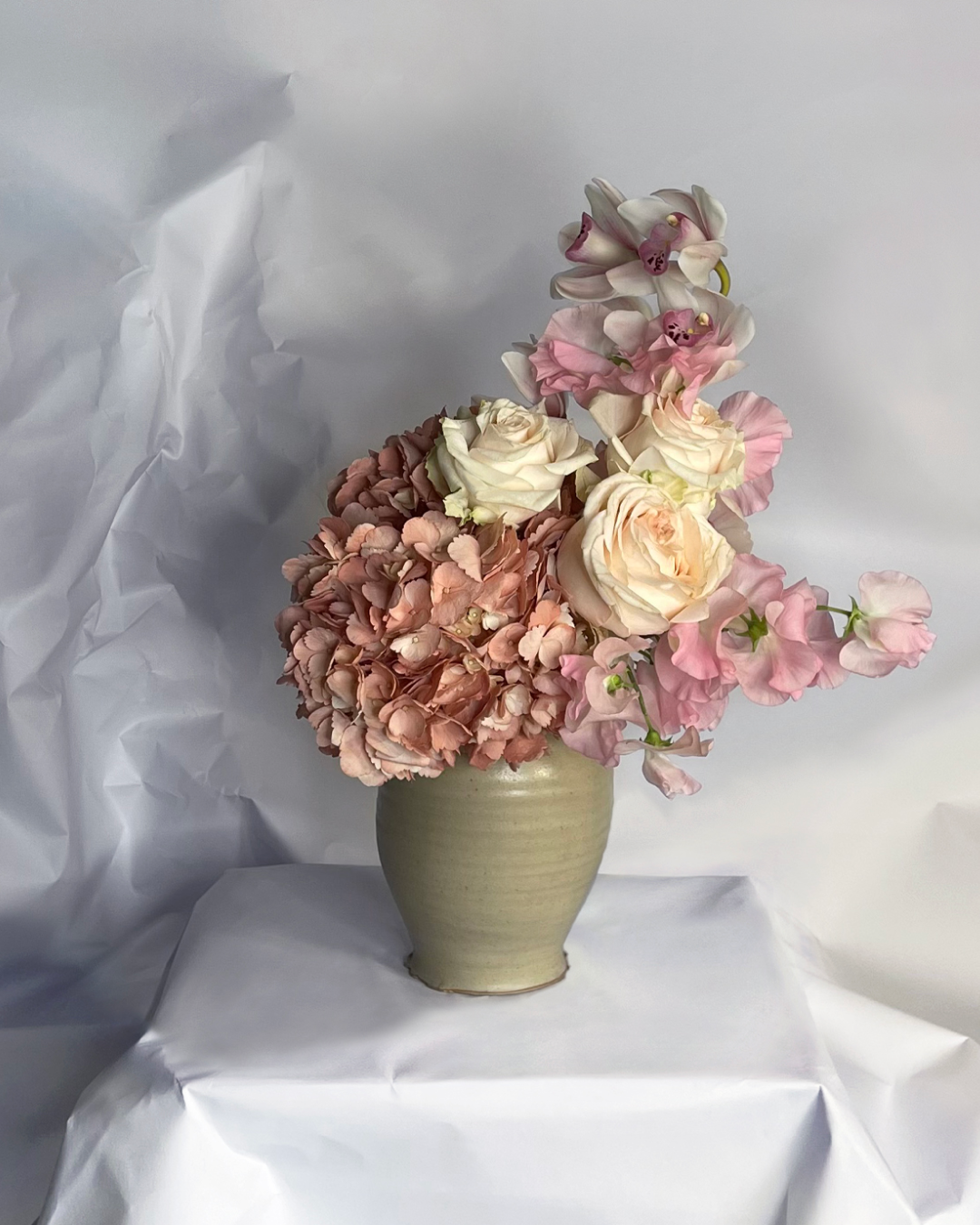 Rose Pâle bouquet – €50