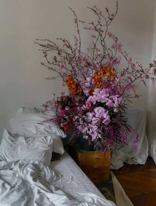 Floral subscription bouquet